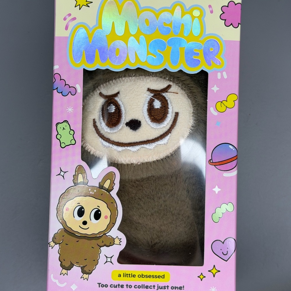NWT Plush Monster Charm with Quirky Design - Picture 6 of 7